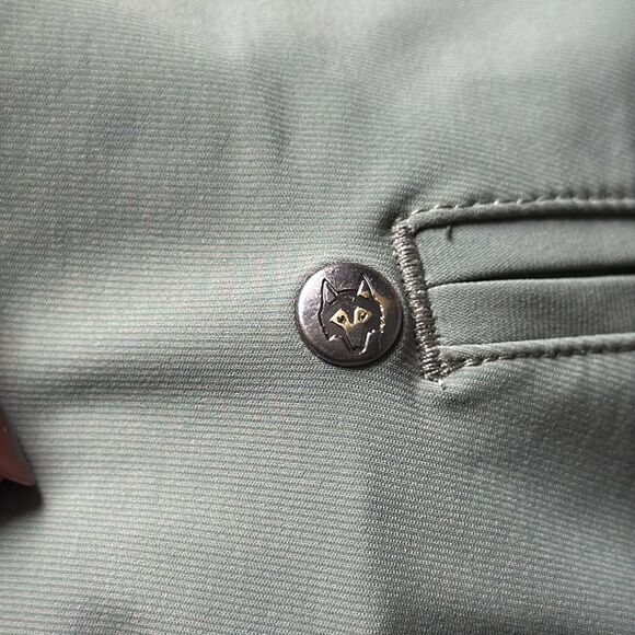 Greyson Men's Montauk Sport Tailored Performance Trouser 40x32 Teal Grey - Picture 11 of 14